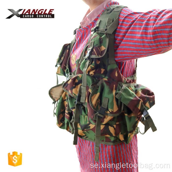 Pouch Zipper Axel Canvas Electrician Tool Vest Builder